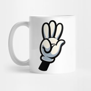 Mickey White Gloves fanart Mug